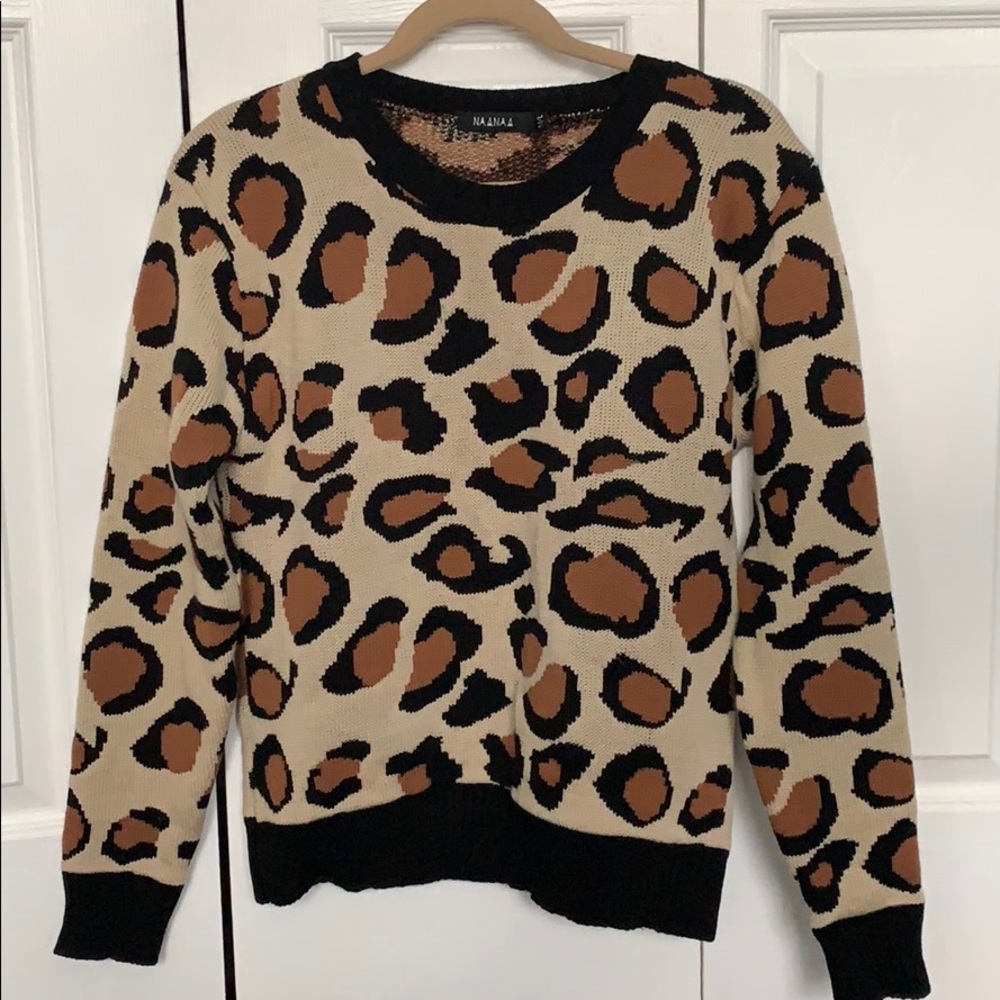 Leopard NaaNaa sweater 🐯